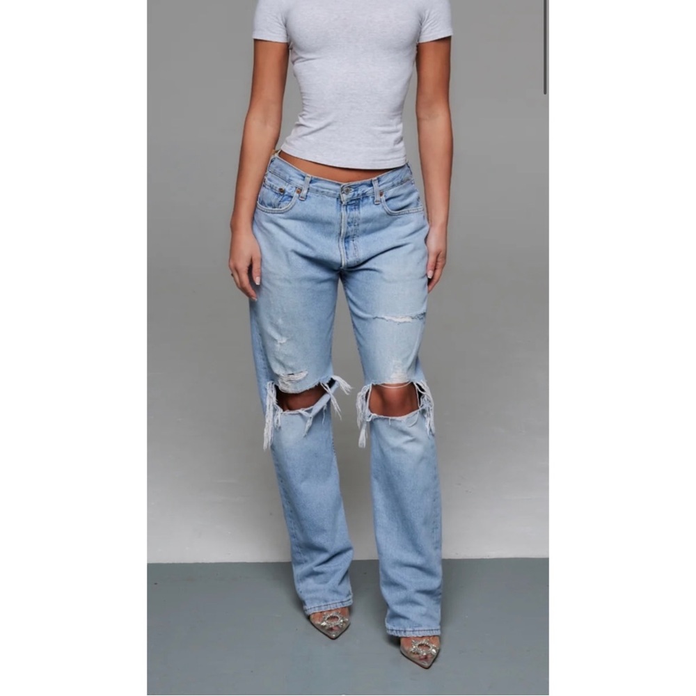 Custom Reworked Levi Jeans